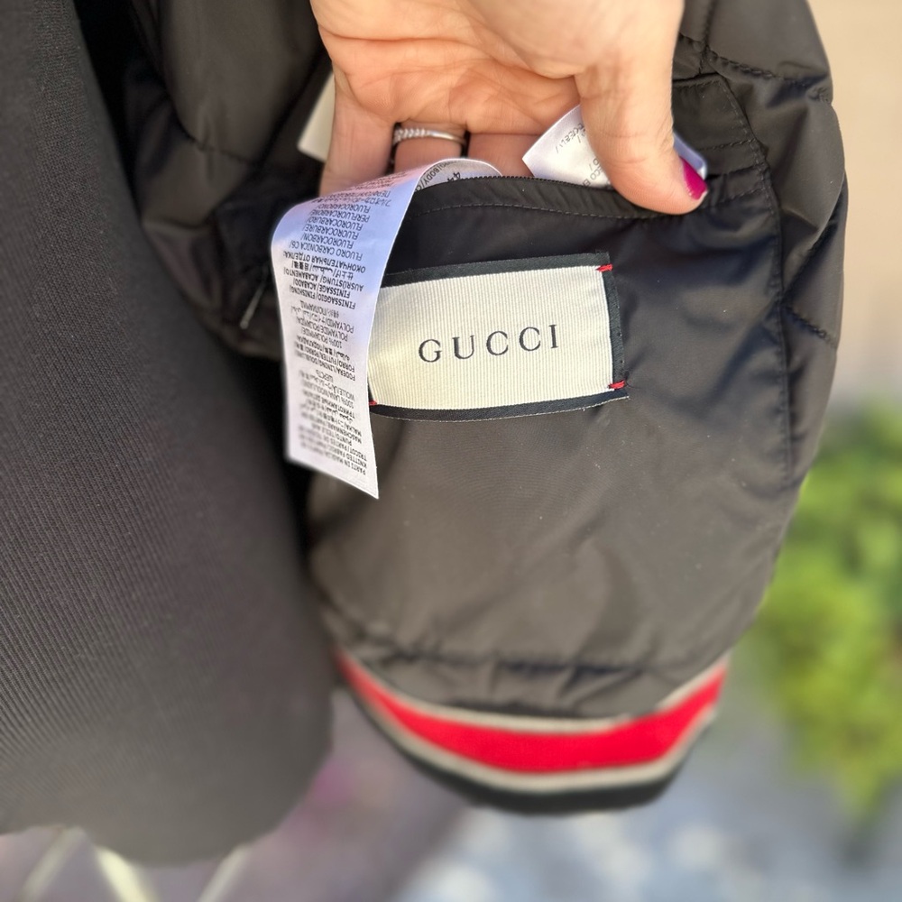 100% authentic Gucci bomber varsity jacket - Picture 11 of 17